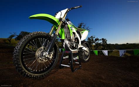 Kawasaki Motorcycle Dirtbike Wallpapers Badasshelmetstore