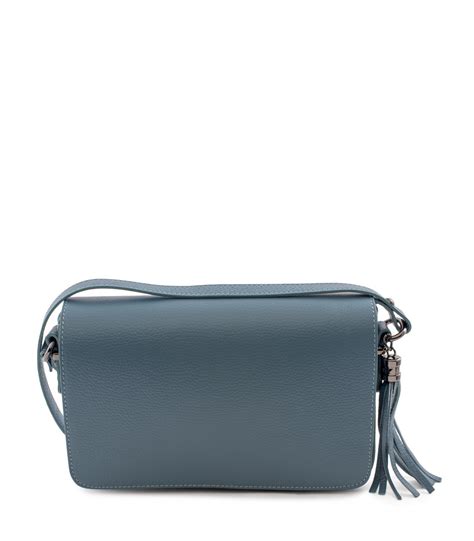 Leather Crossbody Bag Camelia Roma