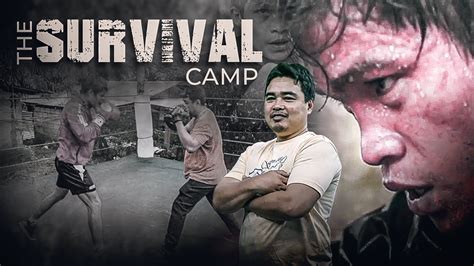 THE SURVIVAL CAMP Jerwin Ancajas And Coach Joven Jimenez Boxing