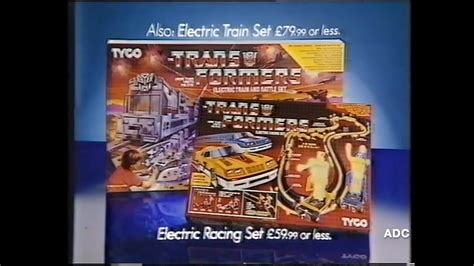 Transformers G1 Tyco Electric Racing Set And Train And Battle Set UK