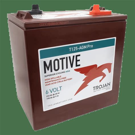 T125 Agm Pro Supercharge Batteries