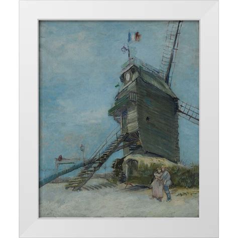 Van Gogh Vincent X White Modern Wood Framed Museum Art Print