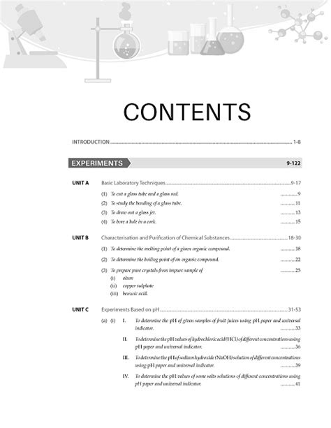 Lab Manual Class 11 Chemistry Book Based On Cbse Syllabus Lab Experiments Viva Voce