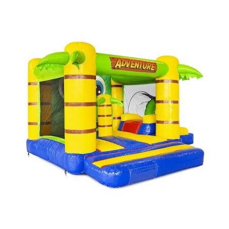 Ch Teau Gonflable Bouncy Box Crocodile