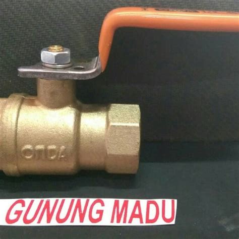 Jual Ball Valve Besi Onda Stop Kran Stop Keran Air Jakarta