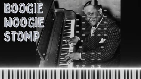 Wow Boogie Woogie Stomp Albert Ammons Piano Visualizer Midi Youtube