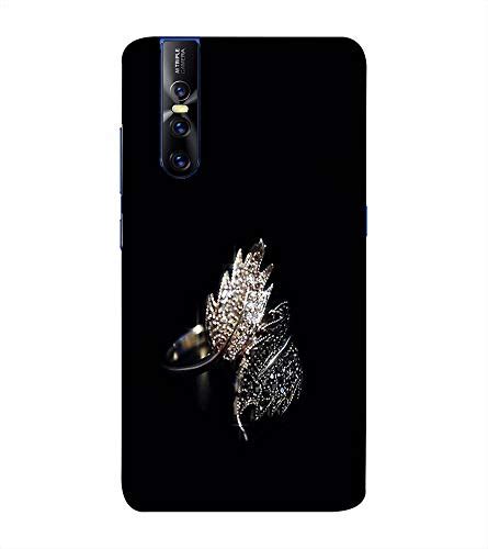 RD Creations Designer Back Case And Cover For Vivo V15 Pro Black