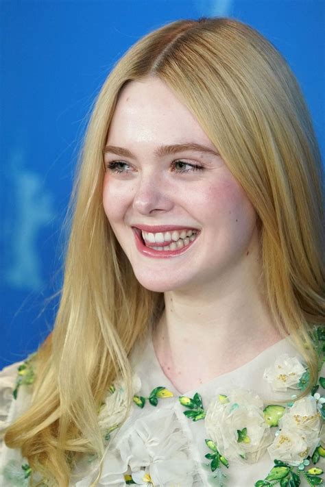 Elle Fanning Braces