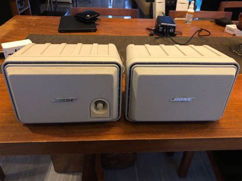 All Orig BOSE Roommate Powered Speakers Graphite Gray Made In USA