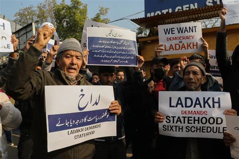 Ladakh Bodies Reach Jammu to Protest Over Statehood, Sixth Schedule ...