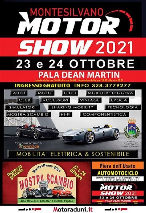 MONTESILVANO MOTOR SHOW 2021 2021 Fiera Montesilvano PE