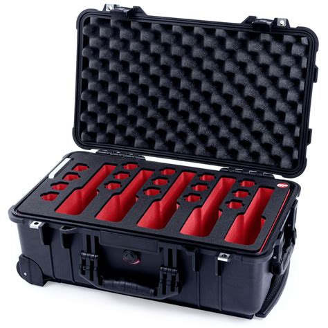 Pelican 1510 Case Foam Insert For 5 Handguns And 16 Clips