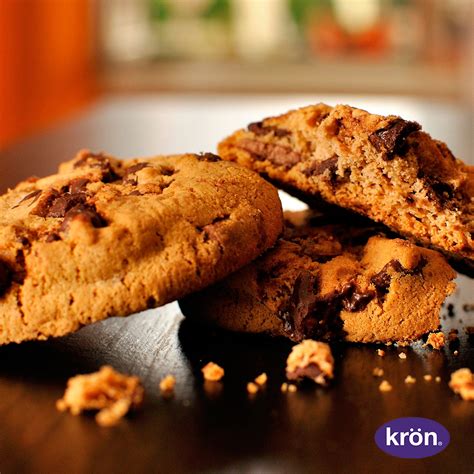 Receta de Galletas con chispas de chocolate Chocolates Krön