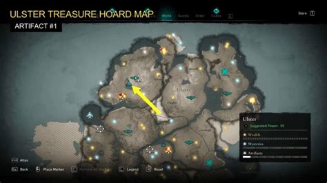 Ulster Treasure Hoard Map Locations & Solutions: Assassin’s Creed Valhalla – GAMERPILLAR