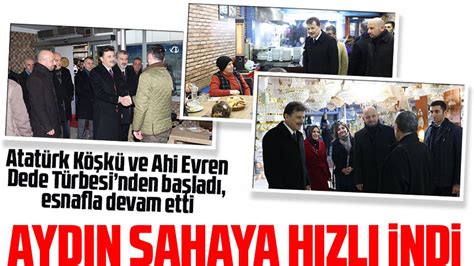 AK Parti Ortahisar Belediye Başkan Adayı Ergin Aydın seçim kampanyası