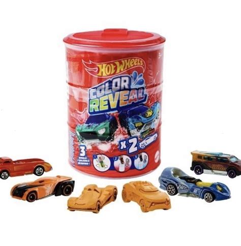Hot Wheels Color Reveal Pack Of Vehicles With Surprise Reveal