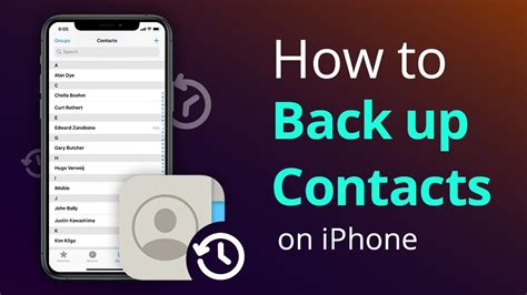 How To Back Up Contacts On IPhone 3 Method YouTube