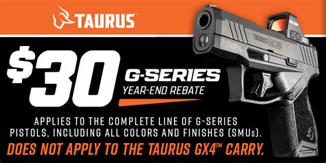 Taurus Rebate G Series Year End Rebate Sportsman S Outdoor Superstore