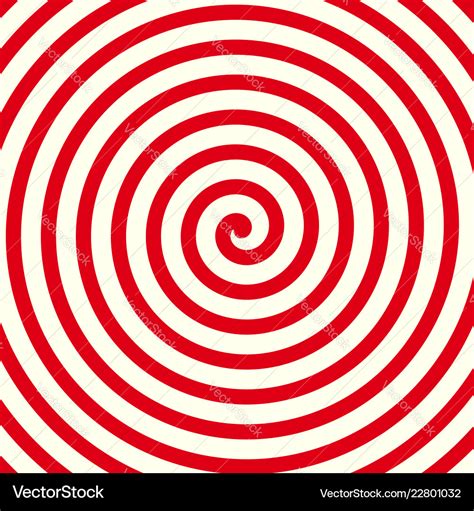 Red Spiral Background Shape Royalty Free Vector Image