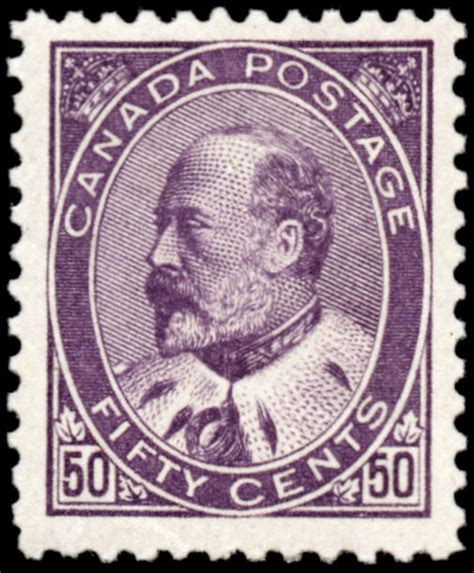 Buy Canada Edward Vii Purple Arpin Philately