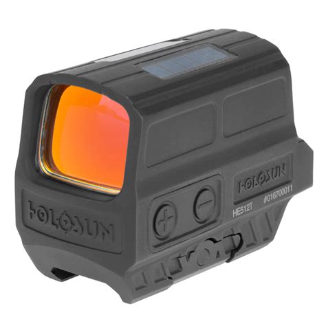 Holosun He T Rd Titanium Multi Reticle Red Circle Dot Enclosed Reflex