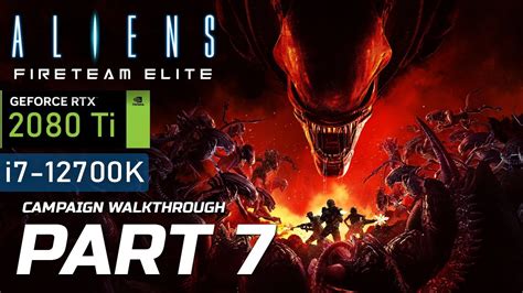 Aliens Fireteam Elite Walkthrough Part Campaign Mission Giants