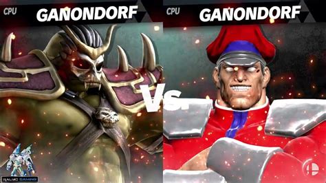 Mortal Kombat Vs Street Fighter Shao Khan Ganon Vs M Bison Youtube