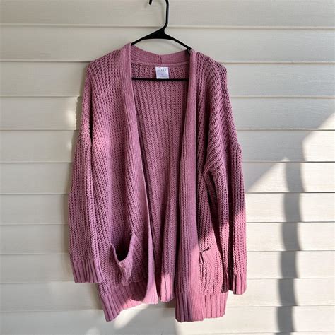 Women S Pink Cardigan Depop