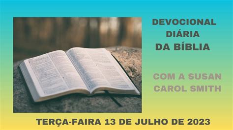 Devocional Diária para terça faira 13 de junho de 2023 YouTube