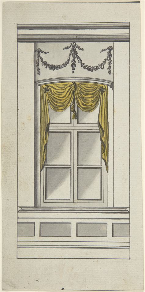 Attributed To Anonymous German 18th Century Design For A Window