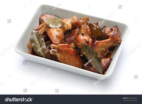 Chicken Pork Adobo Filipino Food Isolated Stock Photo 292762427 ...