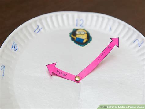 How To Make A Paper Clock With Pictures Wikihow