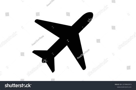 Aircraft Airplane Airline Logo Label Journey Stock Vector Royalty Free