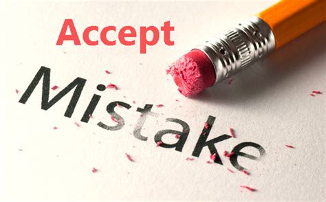 Accept Mistakes Reason To Accept Yourself Thelifebest