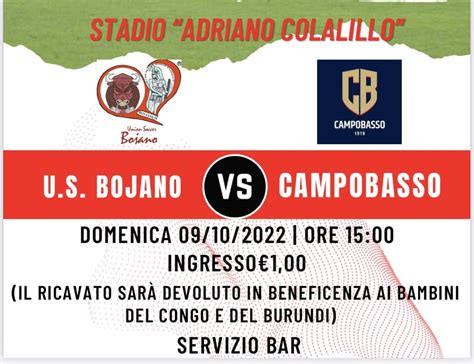 Calcio Bojano Campobasso L Incasso Dopo Le Polemiche Per Il