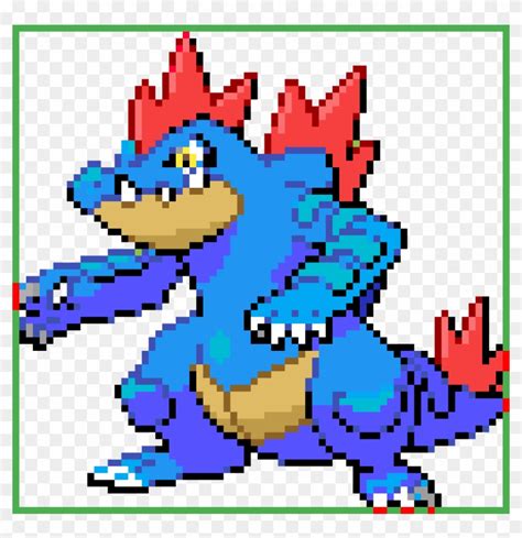 Feraligatr Sprite Soul Silver Hd Png Download 1168x11522462168