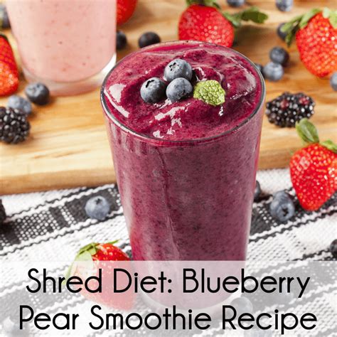 Dr Oz Dr Ian Smith Shred Diet Review And Blueberry Pear Smoothie Recipe