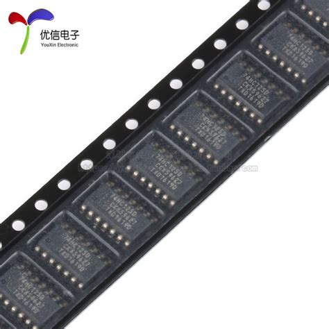 原装正品74hc125d653 Soic 14三态输出的四路缓冲器线路驱动器虎窝淘