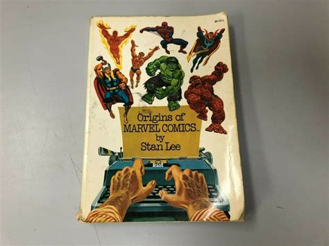 Mavin | Origins of Marvel Comics by Stan Lee Softcover 1974