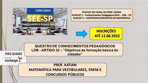 AULA 66 LDB ART 32 Objetivos básicos da formação do cidadão O