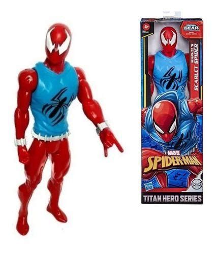 Boneco Action Figure Homem Aranha Escarlate Titan Hero Cm Hasbro