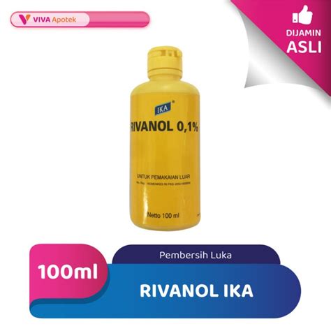 Jual Rivanol Ika Antiseptik Pembersih Luka 100 Ml Shopee Indonesia