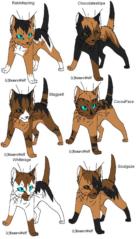 Warrior cat adoptables 29 by Shadowpaw909 on DeviantArt