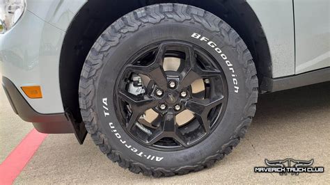 Ford Maverick Lift Kit Tire Size