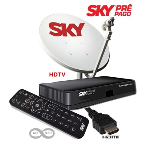 Sky Pre Pago Flex Kit Completo Hd Cm Submarino