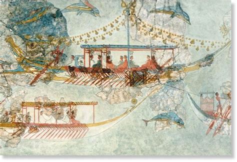 Aegean Sea Hunt For The Ancient Mariner Minoan Art