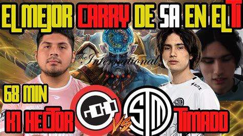 NOUNS Vs TSM G2 EL MEJOR CARRY DE SA AVANZA EN EL TI HECTOR K1 Vs