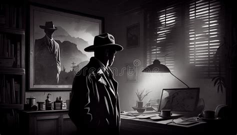 Noir Detective Concept Art