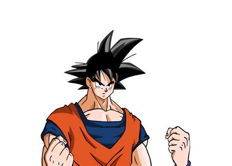 Goku Base Form By Clifsart On Deviantart