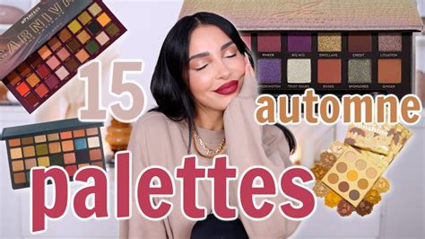 MES 15 BEST PALETTES POUR L AUTOMNE YouTube